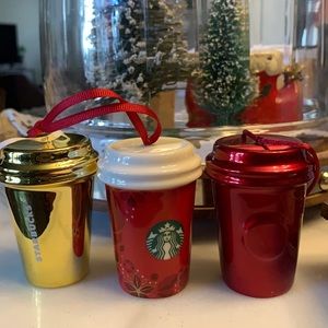 Starbucks Holiday Ornaments